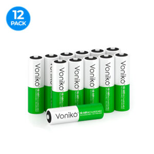Baterías Voniko NiMH AA - HR6 1.2V 2100mAh (Recargables)