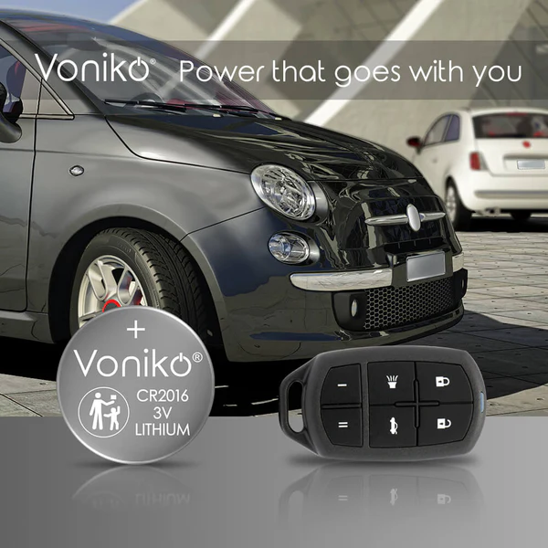 Pila de Botón - Baterías de Litio Voniko CR2016 - 3V - Imagen 9