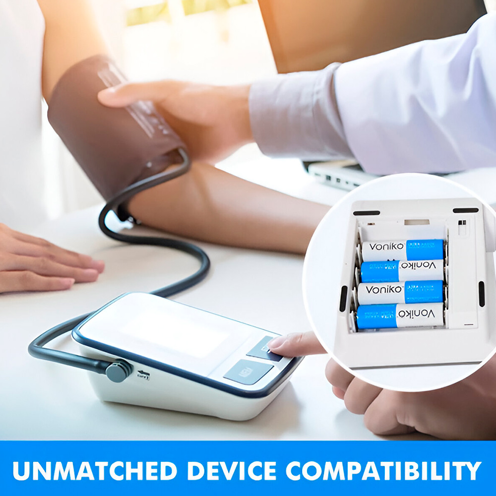 Baterías Alcalinas Premium Voniko AA - Doble A 1.5V 2900mAh - Imagen 3