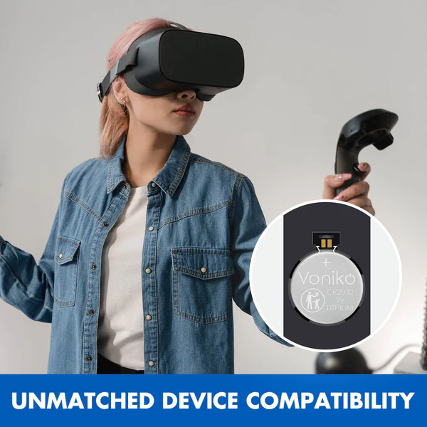 Pila de Botón - Baterías de Litio Voniko CR2032 - 3V - Imagen 7