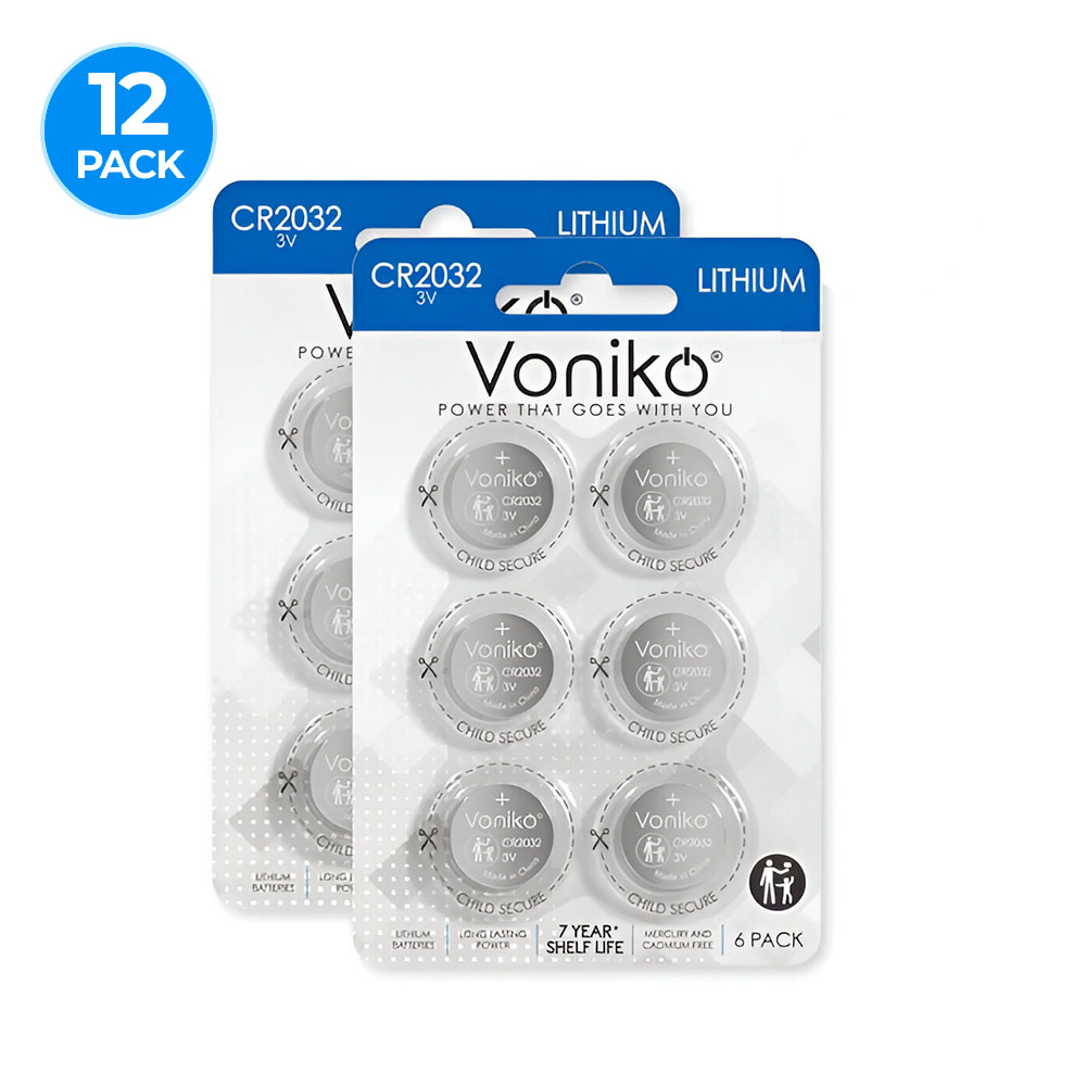 Pila de Botón - Baterías de Litio Voniko CR2032 - 3V - Imagen 3