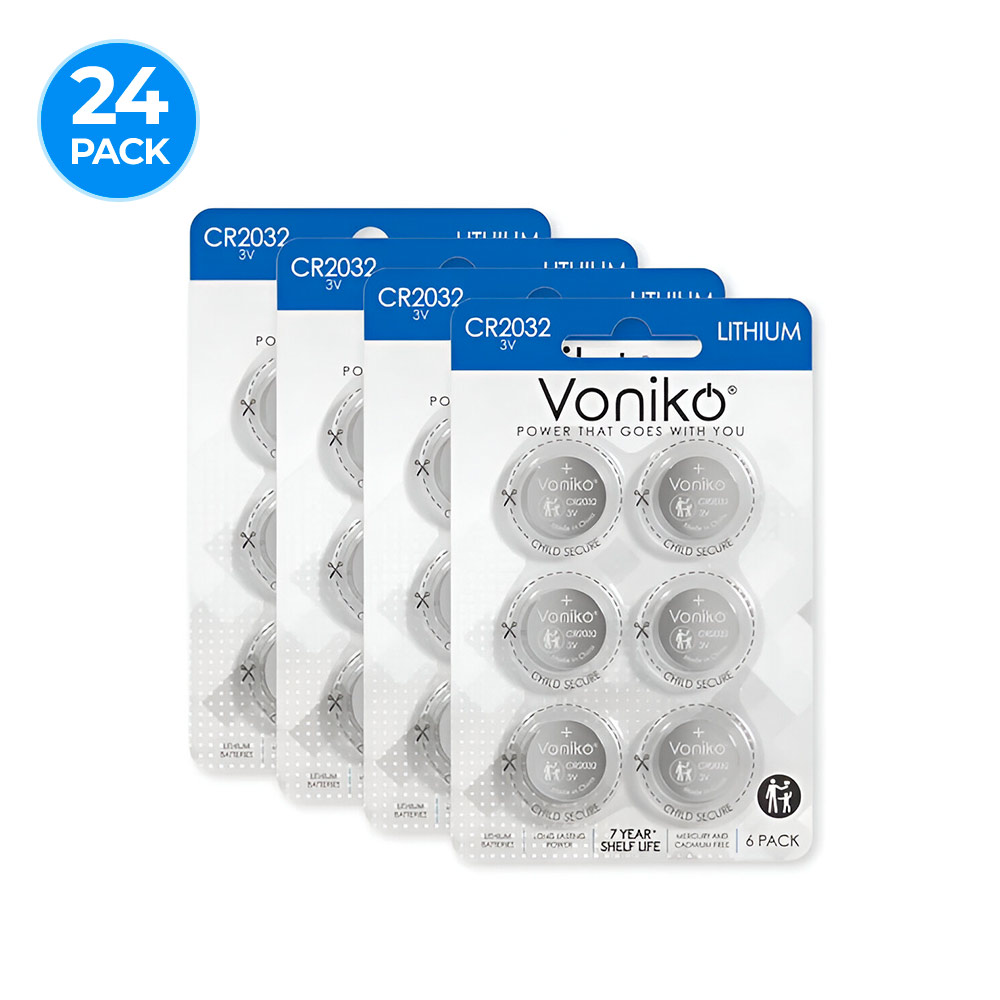 Pila de Botón - Baterías de Litio Voniko CR2032 - 3V - Imagen 4